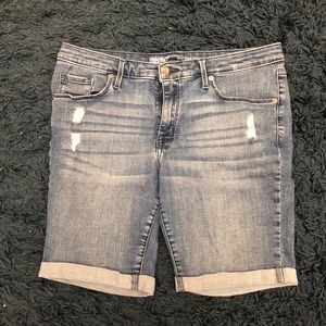 superstretch bermuda shorts